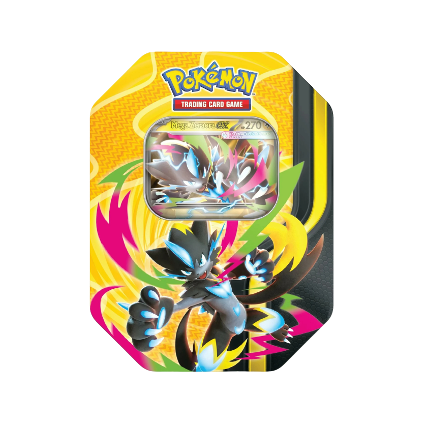 Pokémon Mega Zeraora Ex Tin
