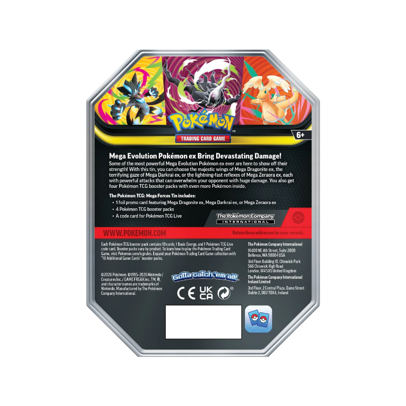Pokémon Mega Dragonite Ex Tin