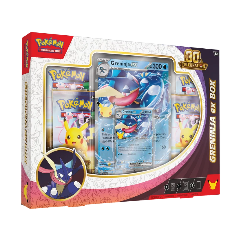 Pokémon 30th Celebration Ex Box Greninja
