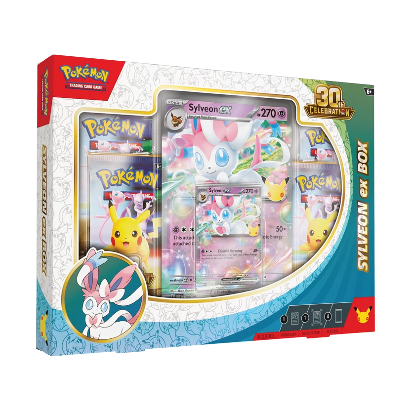 Pokémon 30th Celebration Ex Box Sylveon
