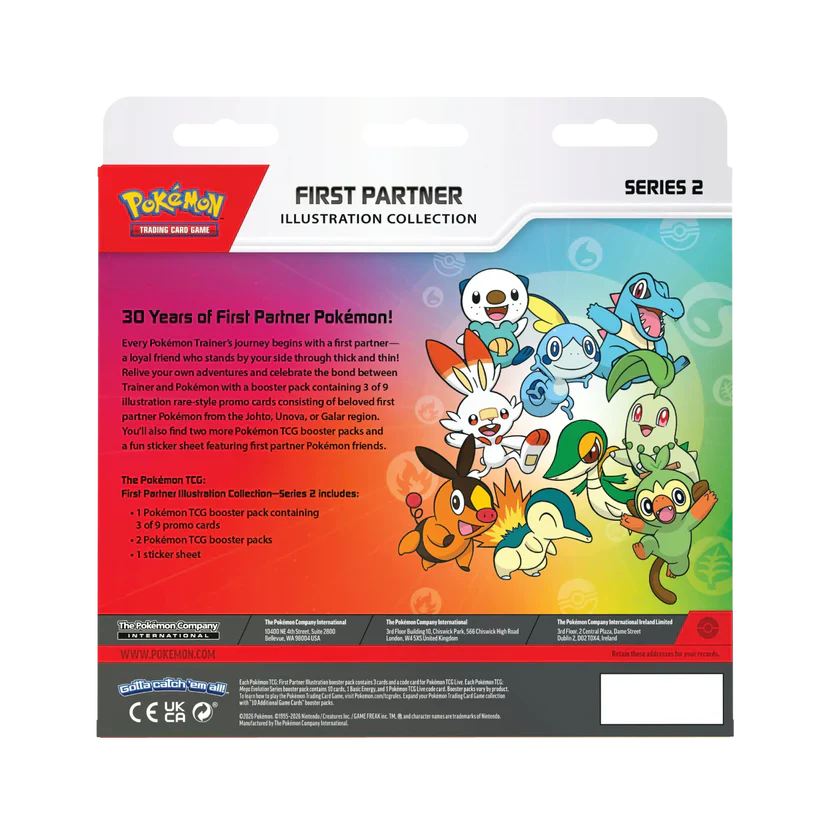 Pokémon First Partner Illustration Collection Series 2