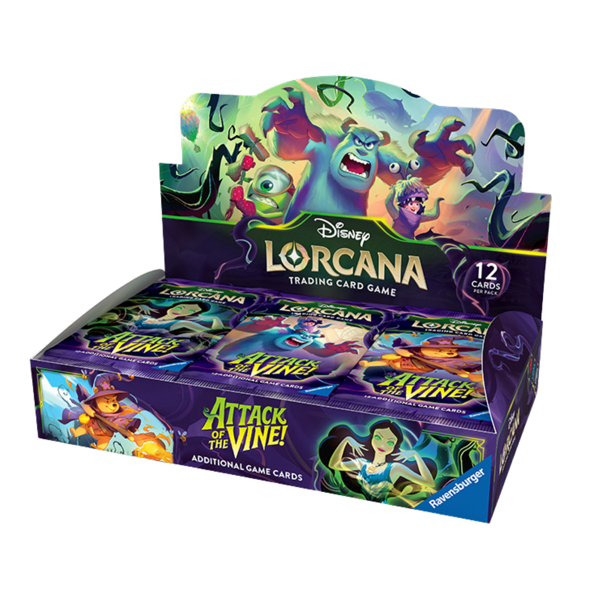 Disney Lorcana Attack of the Vine Booster Box – Brokards
