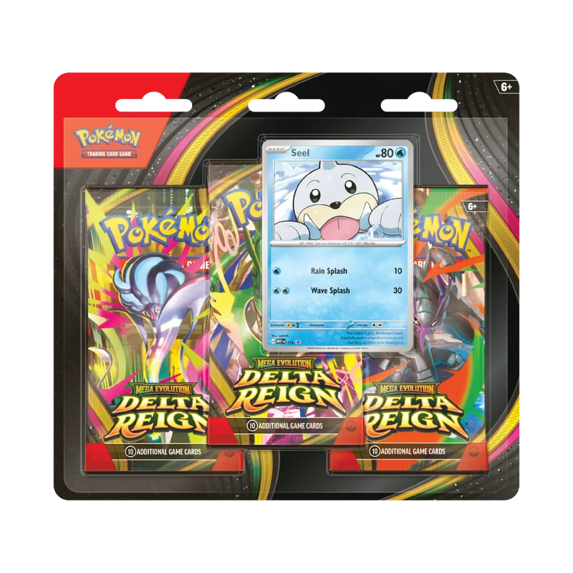 Pokémon Delta Reign 3 Pack Blister Seel