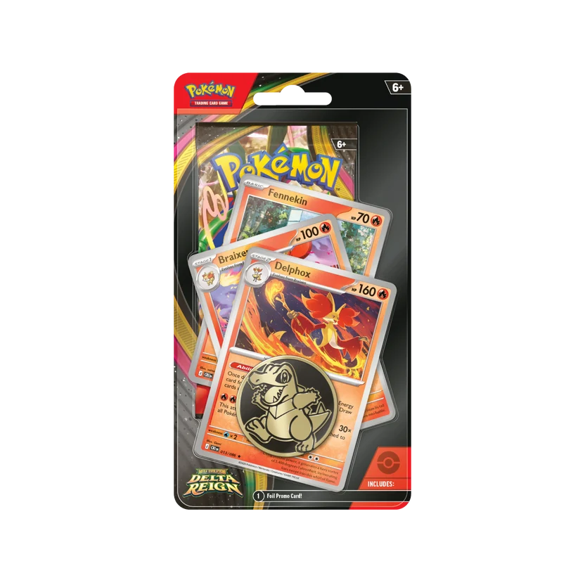 Pokémon Delta Reign Premium Checklane Blister Delphox