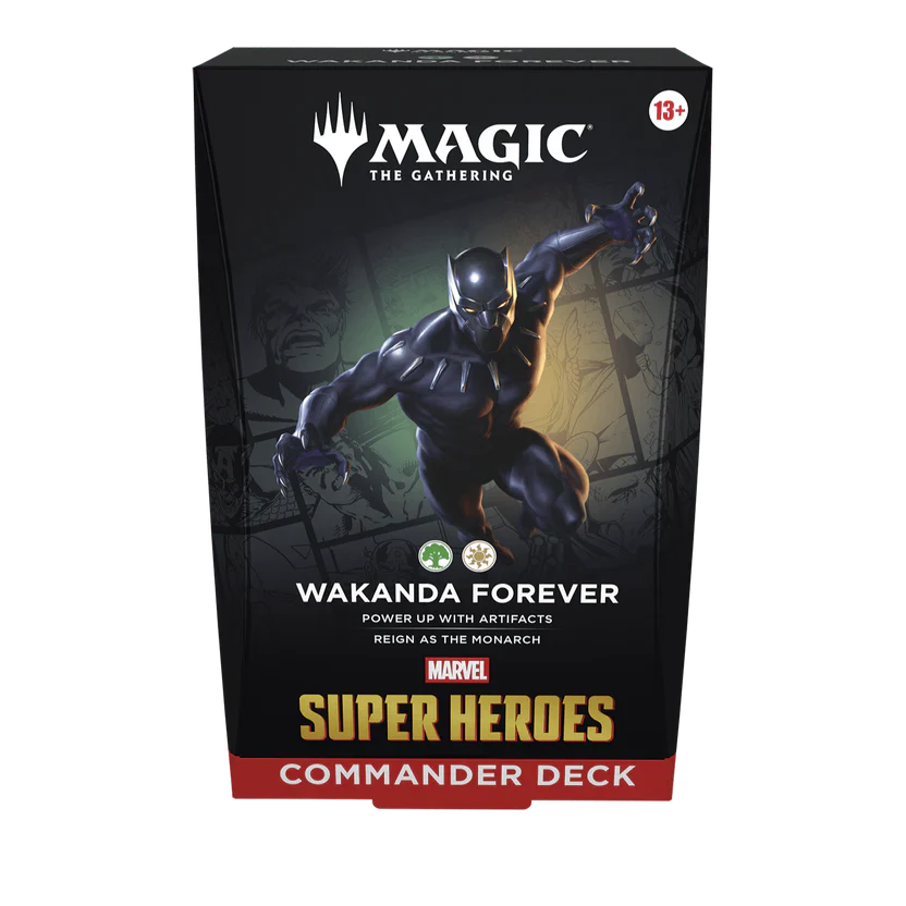 MTG Marvel Super Heroes Commander Deck Wakanda Forever