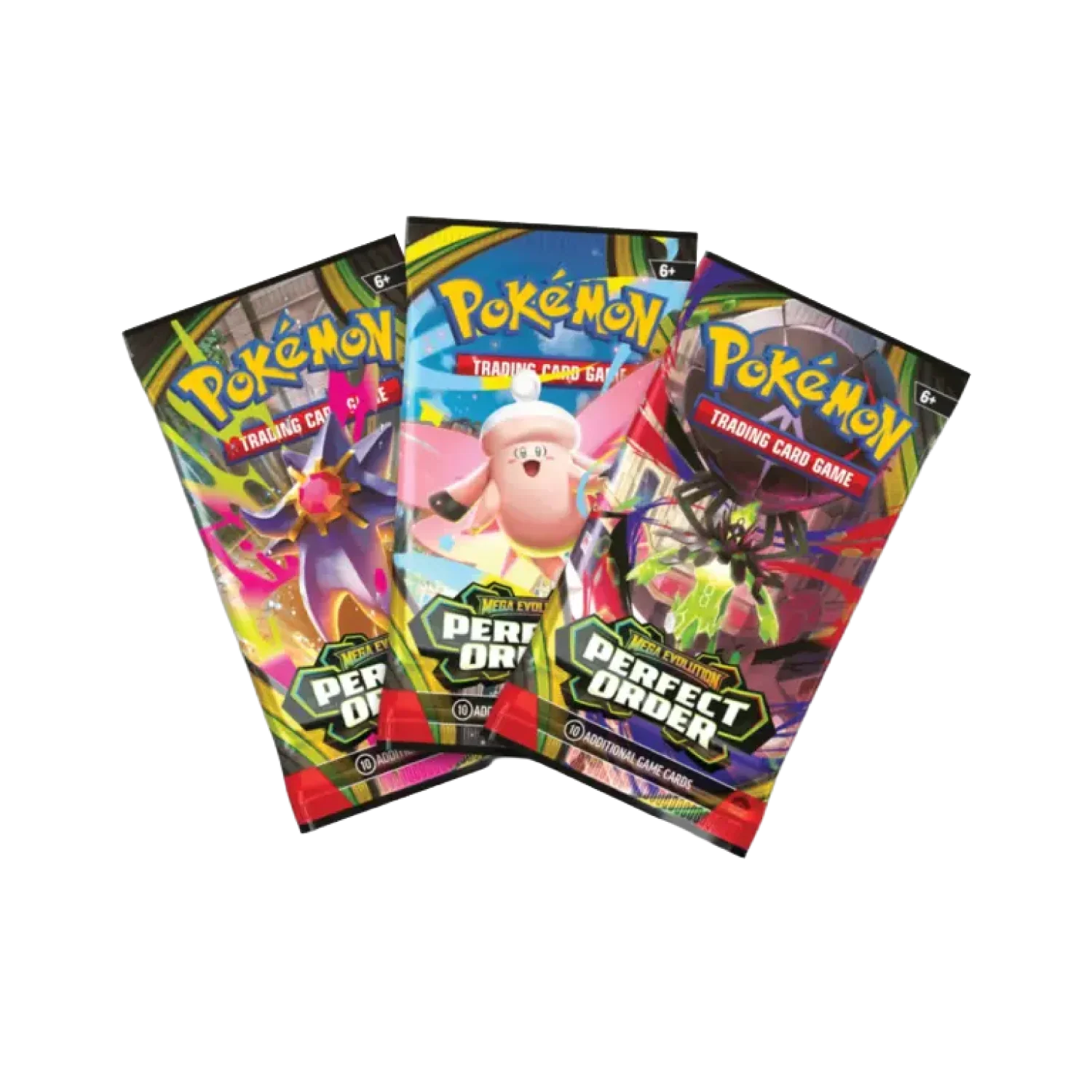 Pokémon Perfect Order 3 Pack Blister Chikorita