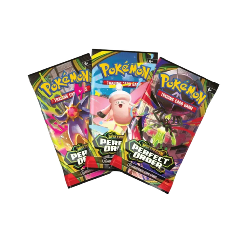 Pokémon Perfect Order 3 Pack Blister Chikorita