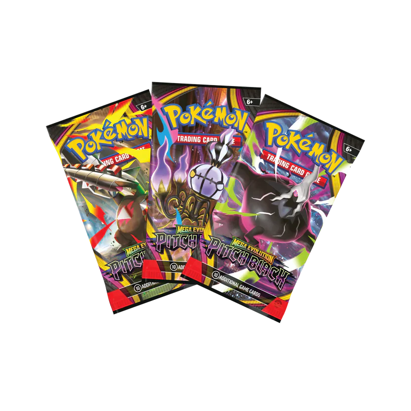 Pokémon Pitch Black 3 Pack Blister Binacle