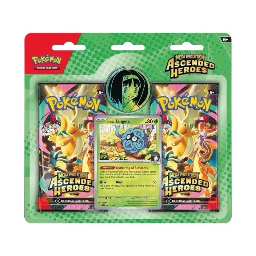 Pokémon Ascended Heroes Collection Erika Tangela